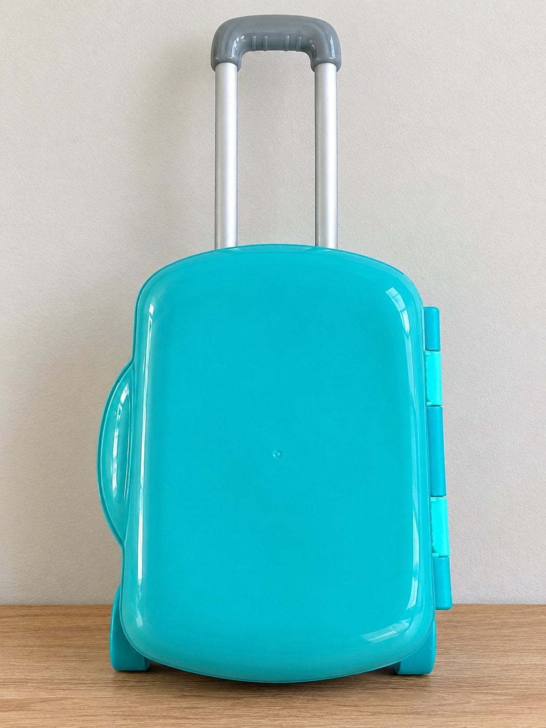 Leuke blauwe speelgoedkoffer met wieltjes, Ophalen of Verzenden, Gebruikt, Jongen of Meisje