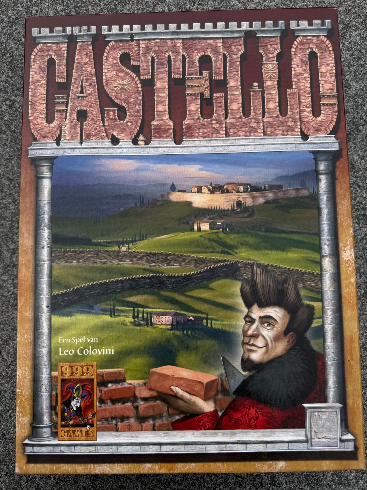 Castello Bordspel - Strategisch bouwspel van 999 Games, Drie of vier spelers, Ophalen of Verzenden, Zo goed als nieuw