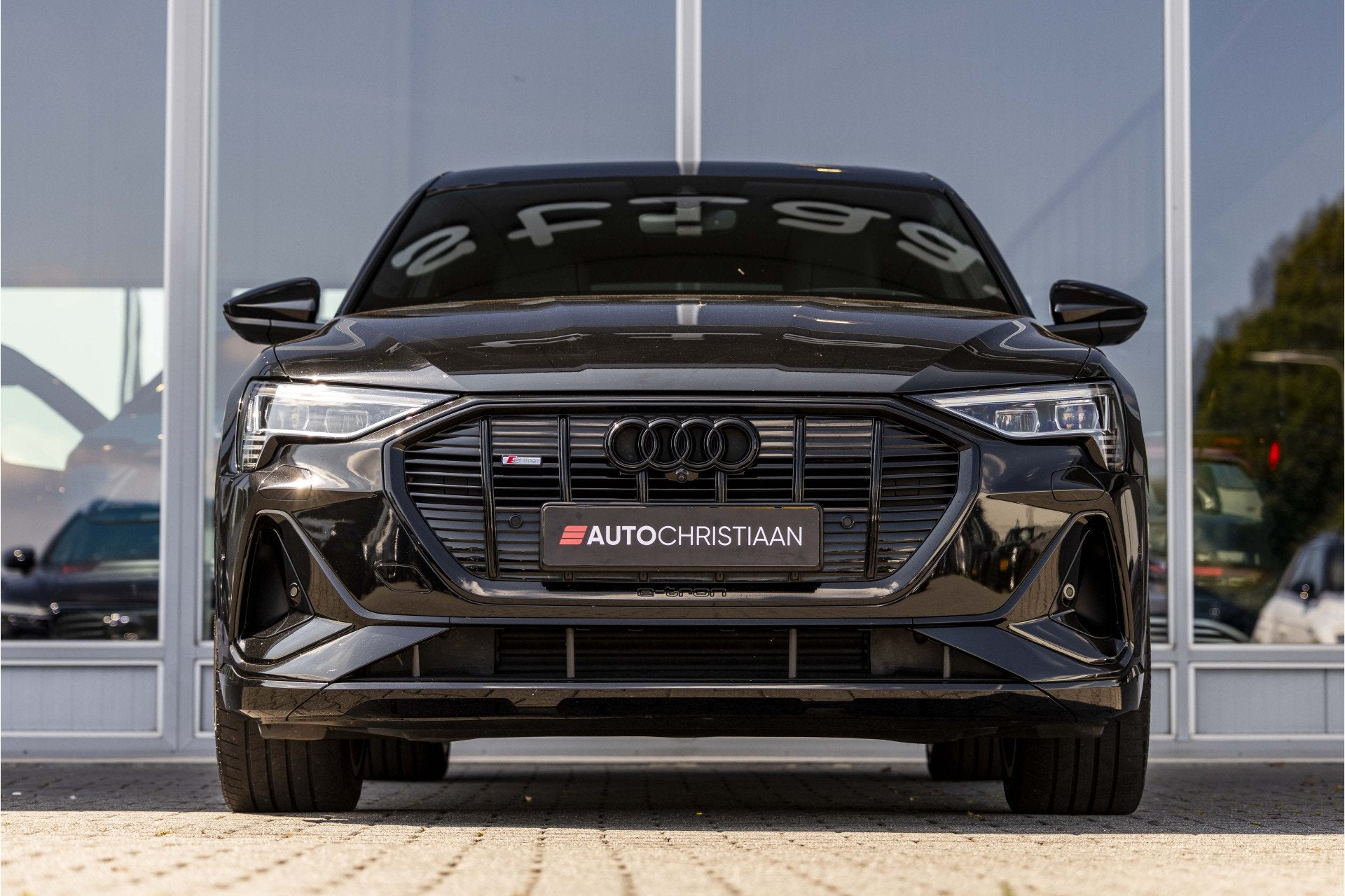 Audi e-tron Sportback 55 quattro S edition 95 kWh | Pano | B, 12 maanden, Zwart, 95 kWh, Zwart