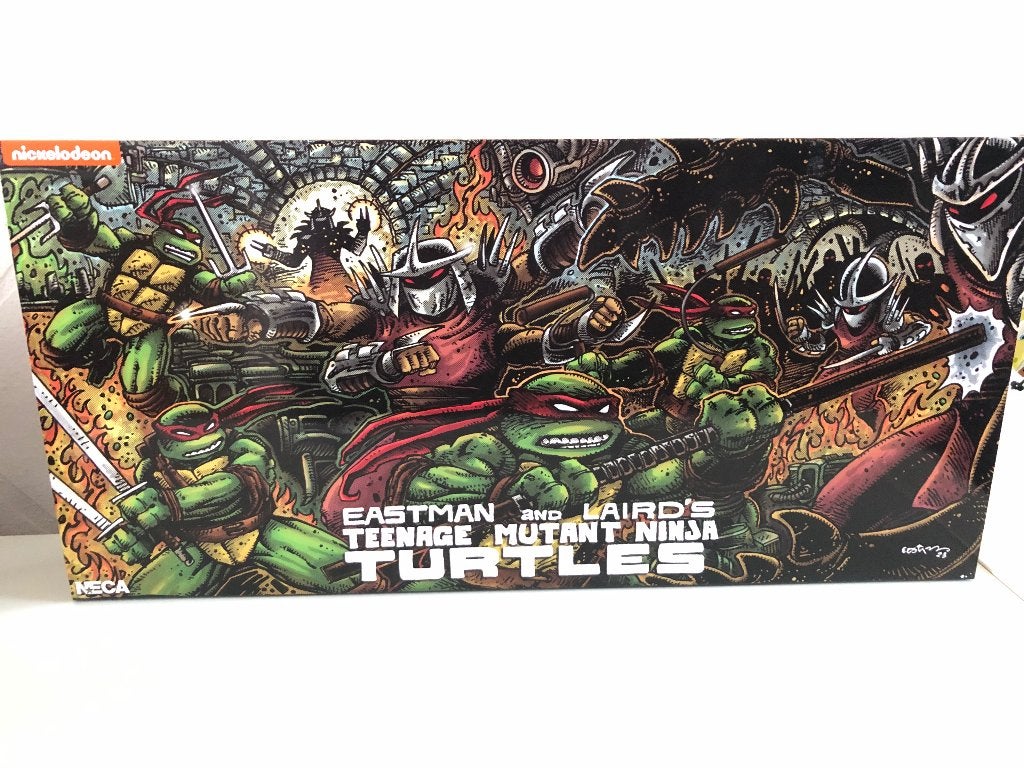 NECA TEENAGE MUTANT NINJA TURTLES MIRAGE COMICS 4pack boxset, Ophalen of Verzenden, Nieuw