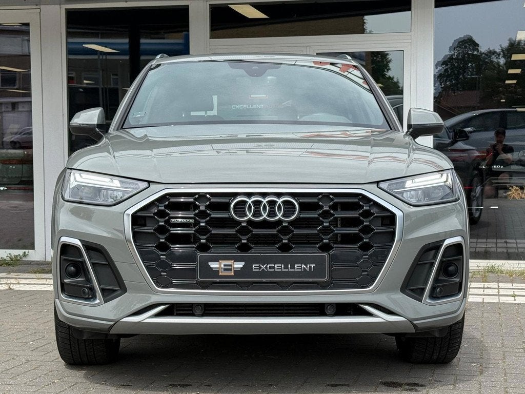 Audi Q5 50 TFSI e S edition | S Line | Keyless, Auto's, Audi, Automaat, Gebruikt, Zwart, 4 cilinders