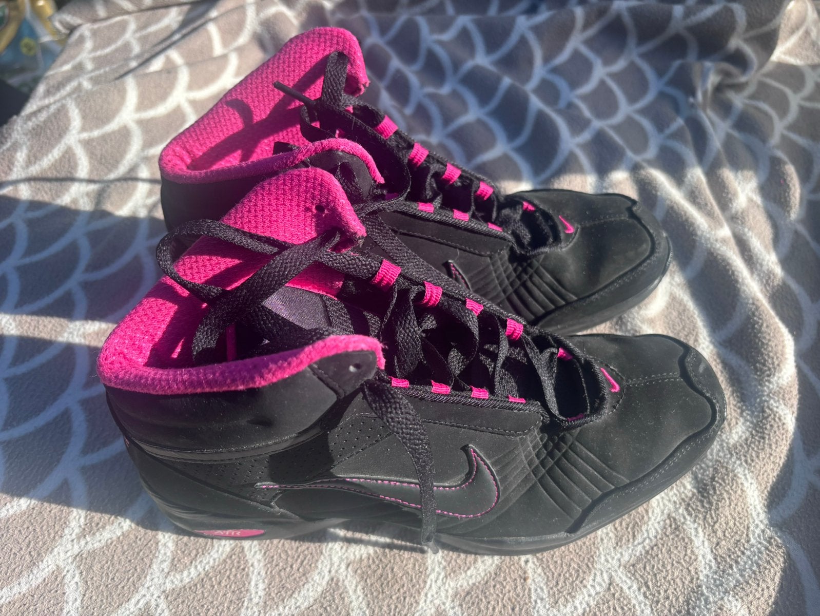 Zwart roze nike schoenen maat 40, Ophalen of Verzenden, Zo goed als nieuw, Hardloopschoenen, Nike