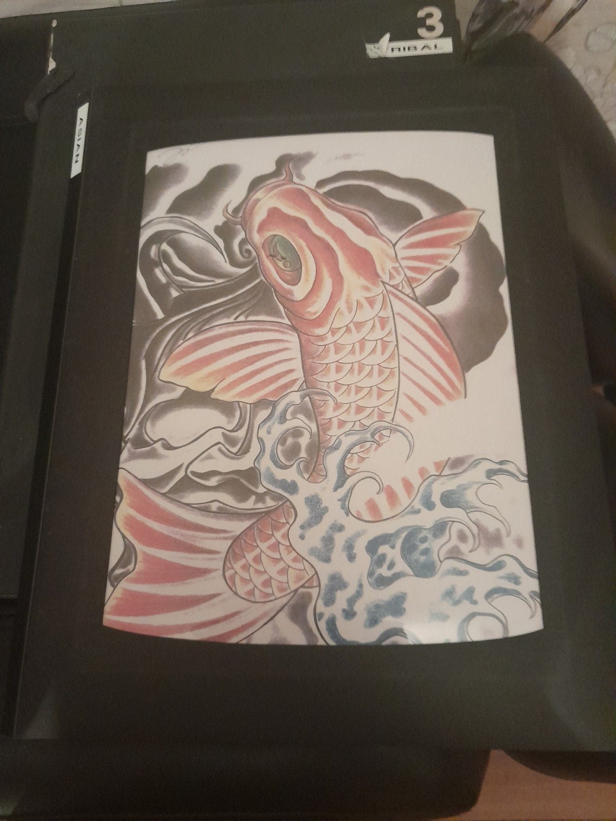 tattoo map japanse 47 tekeningen, Ophalen, Gebruikt, Overige typen