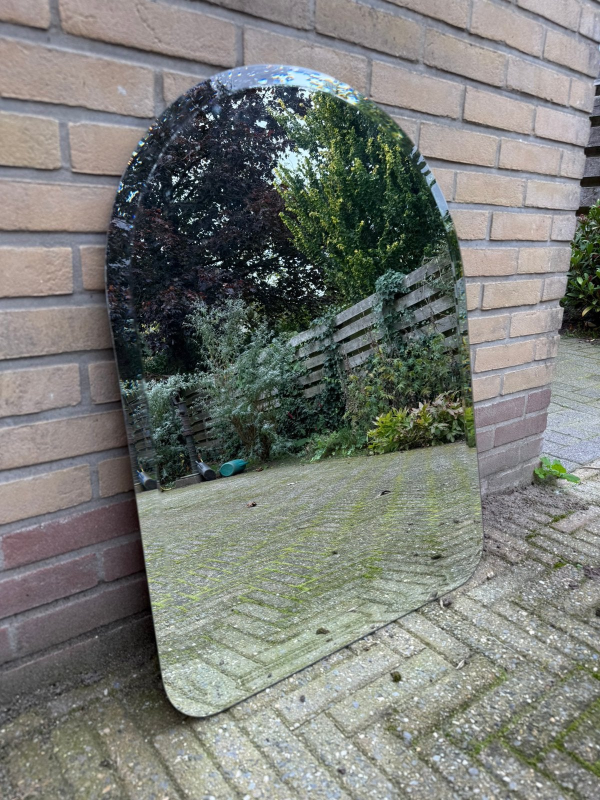 Gratis Badkamer spiegel incl ophangmateriaal, Ophalen, Gebruikt, Minder dan 100 cm, Overige vormen