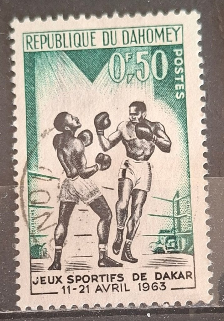 Dahomey Postzegel (B3-P26), Ophalen of Verzenden, Overige landen, Gestempeld