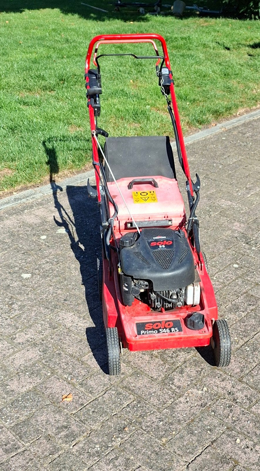 gazonmaaier solo primo 546 RS, Ophalen, Gebruikt