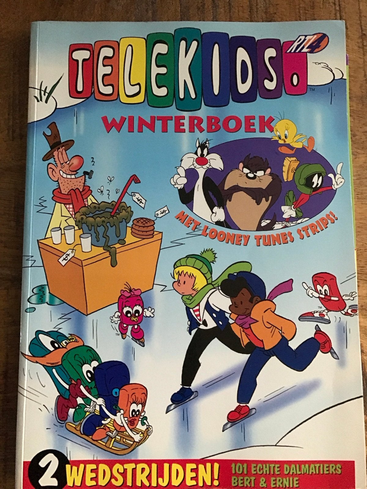 Telekids Winterboek - Met Looney Tunes Strips!, Boeken, Eén stripboek, Ophalen of Verzenden, Gelezen