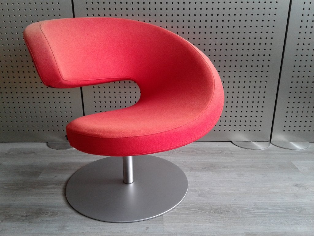 Variér (Stokke) Peel Club (Rood / Oranje), Zeer Mooi!, Huis en Inrichting, Metaal, Ophalen of Verzenden, Zo goed als nieuw, Variér