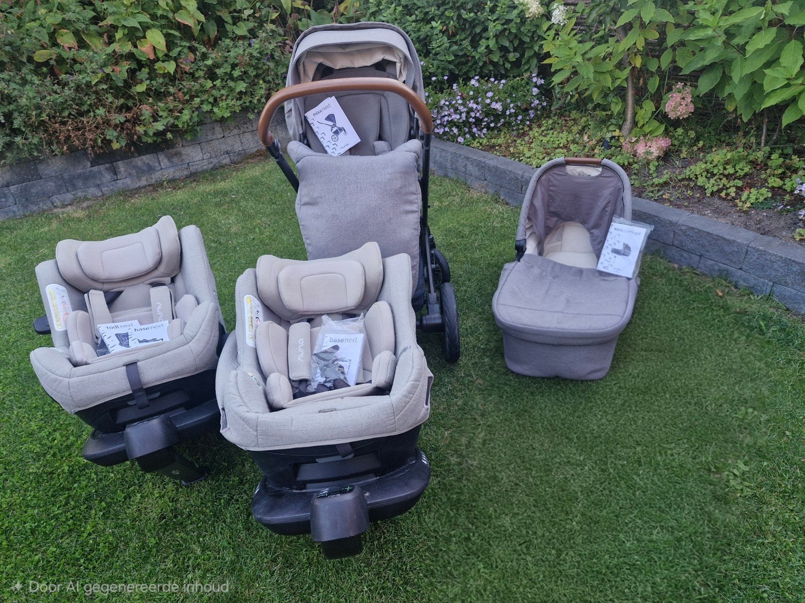 Nuna Mixx complete set, Kinderen en Baby's, Ophalen, Zo goed als nieuw, Overige merken