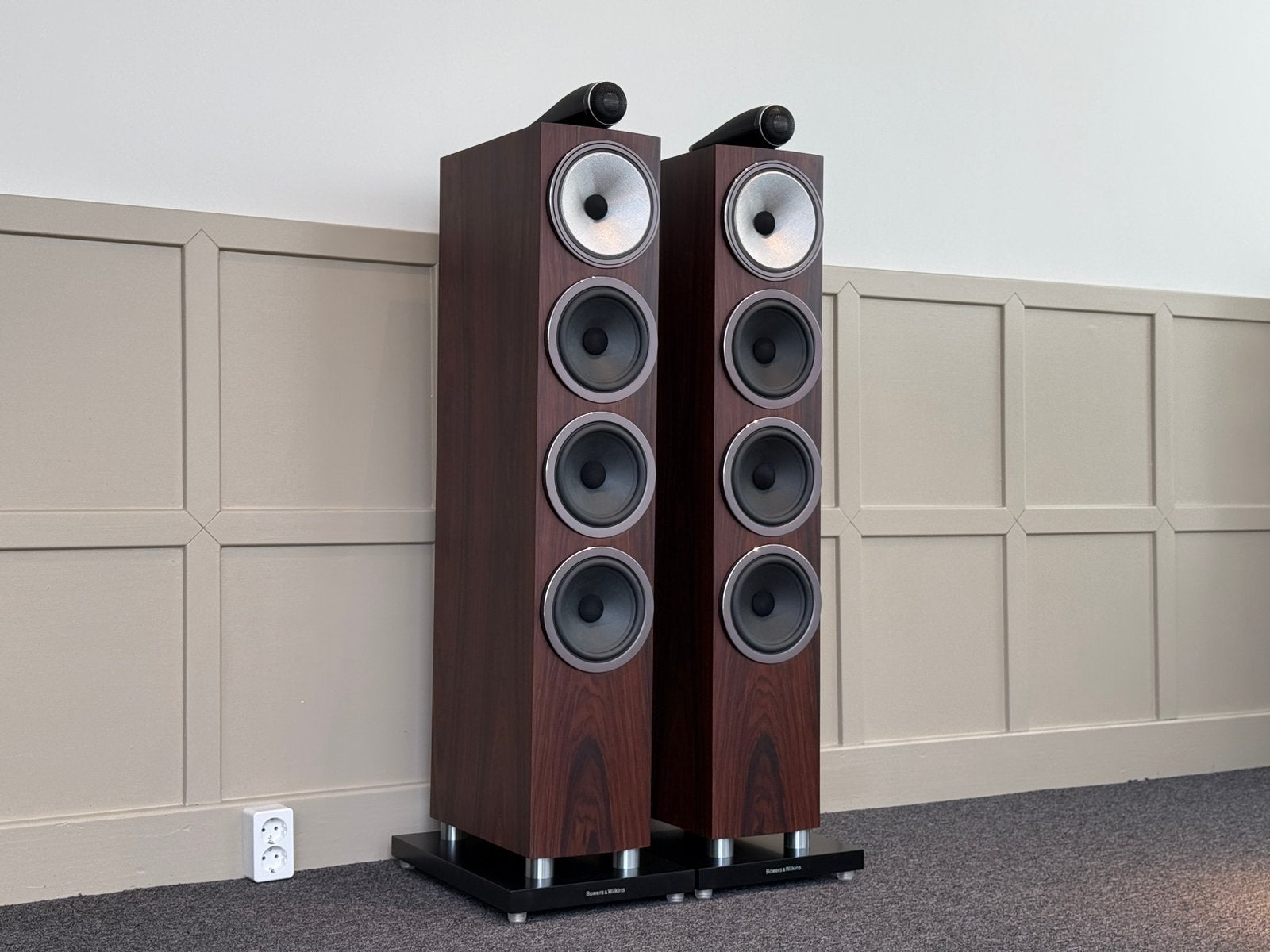 B&W 702 S3, Audio, Tv en Foto, Luidsprekers, 150 watt of meer, Speakerset, Ophalen of Verzenden, Zo goed als nieuw