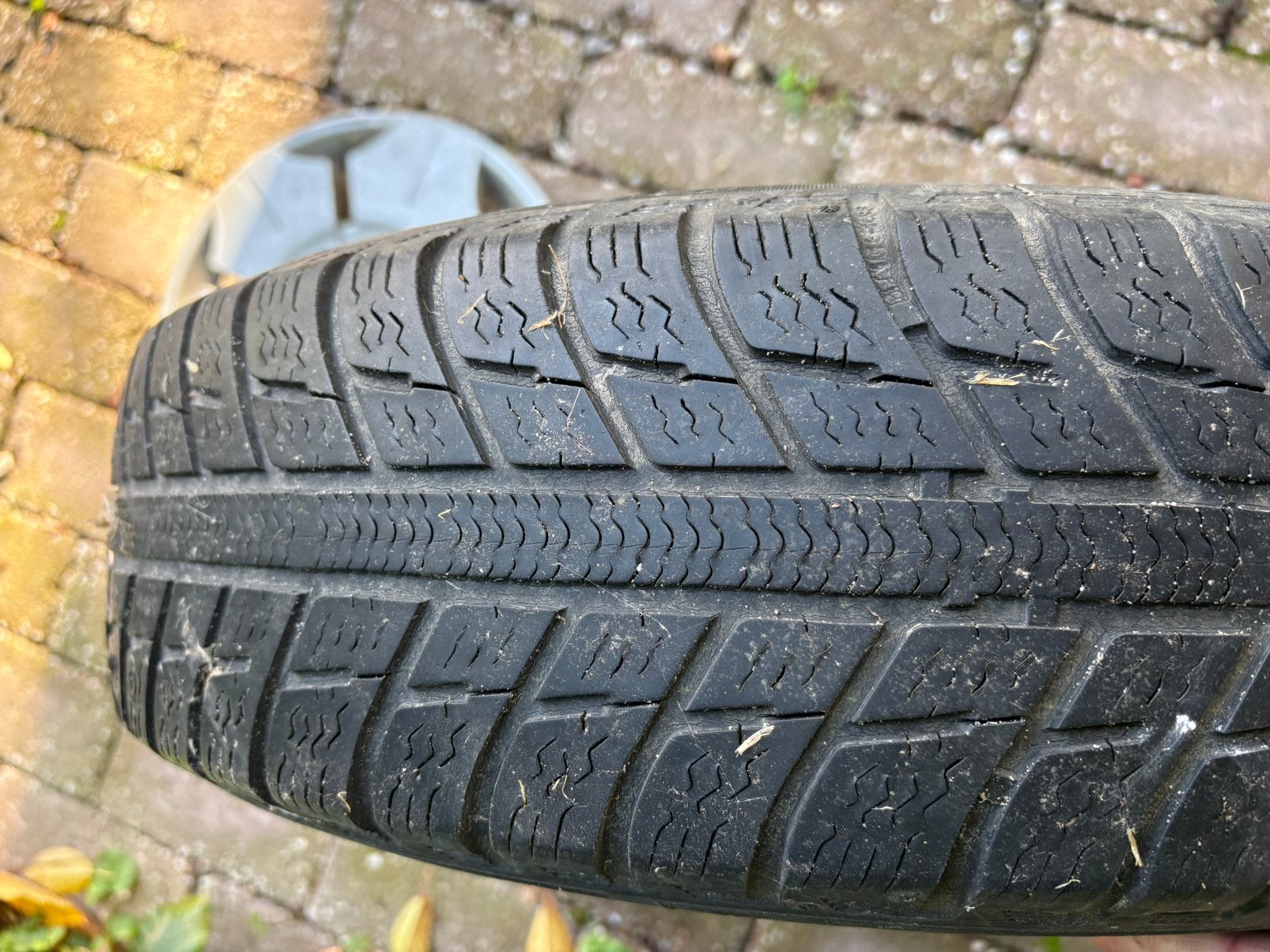Winterbanden op velg Michelin 155/80 R13, Ophalen, Gebruikt, 155 mm, 13 inch