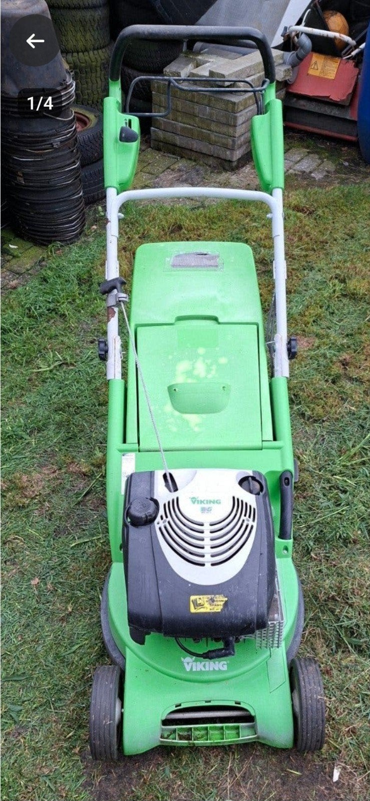 Viking grasmaaier, Ophalen, Gebruikt, Viking