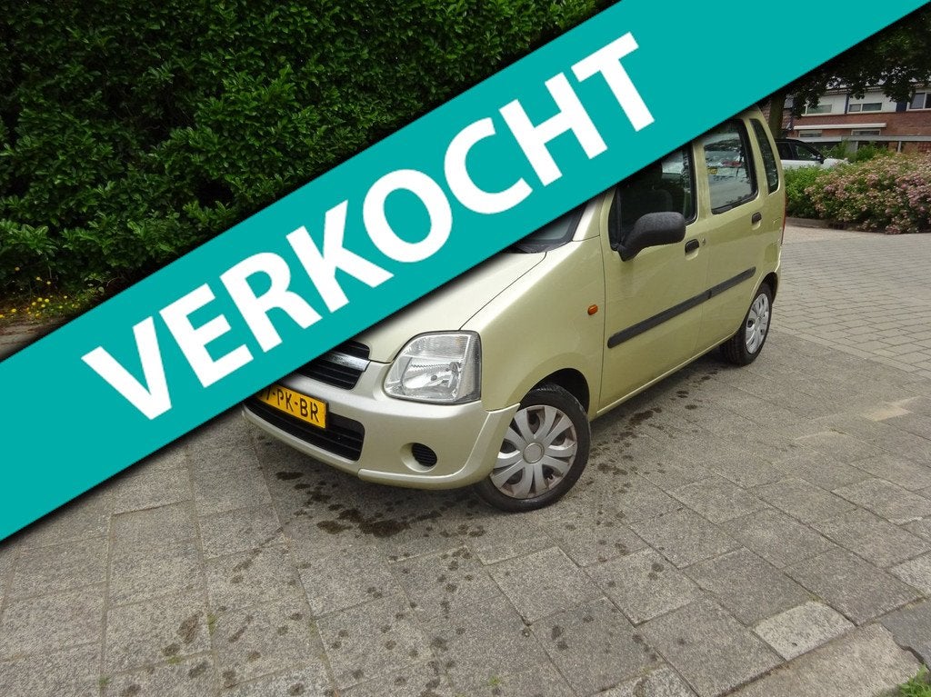 Opel Agila 1.2-16V Essentia MET APK, Auto's, Opel, Voorwielaandrijving, Bedrijf, Handgeschakeld, 75 pk