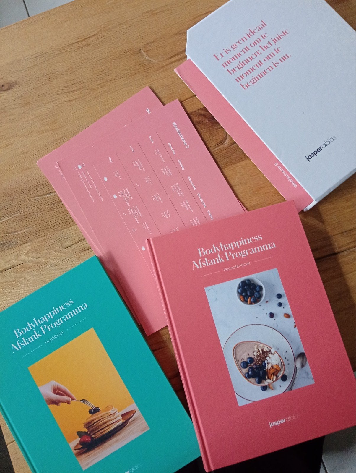 Bodyhappiness Afslank Programma - Jasper Alblas, Boeken, Ophalen of Verzenden, Zo goed als nieuw, Dieet en Voeding, Jasper Alblas