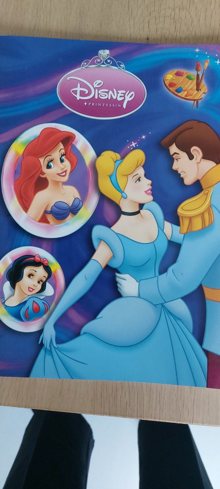 Disney Prinsessen Kleurboek - Assepoester, Ariel, Ophalen of Verzenden, Gelezen, Disney, 3 tot 4 jaar