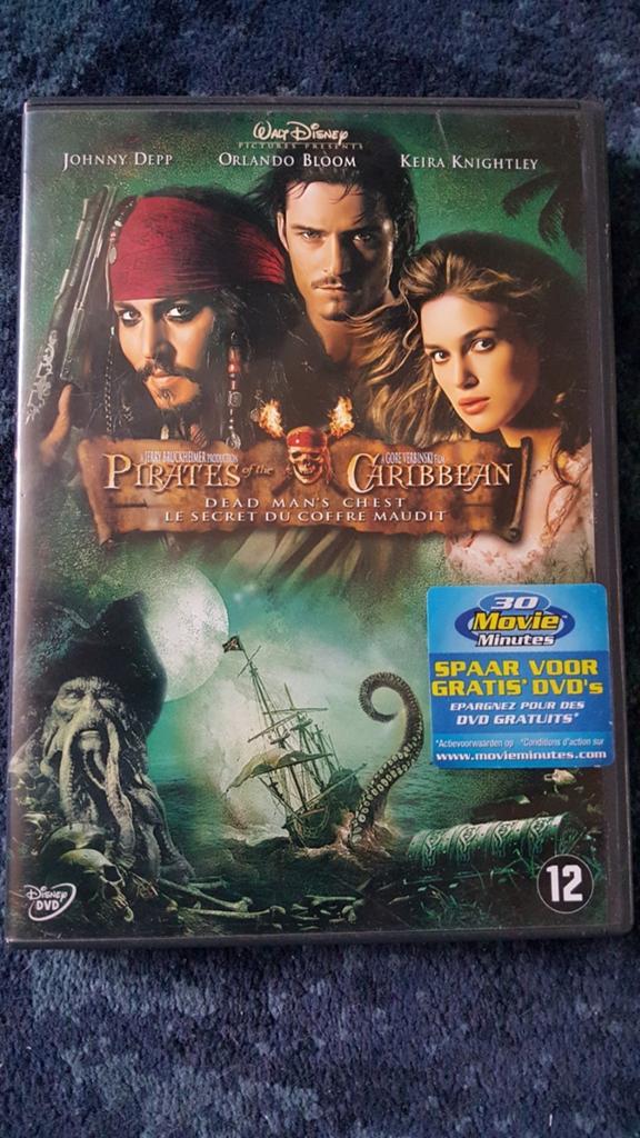 Pirates of the carribean dead man's chest, Vanaf 12 jaar, Ophalen of Verzenden, Zo goed als nieuw