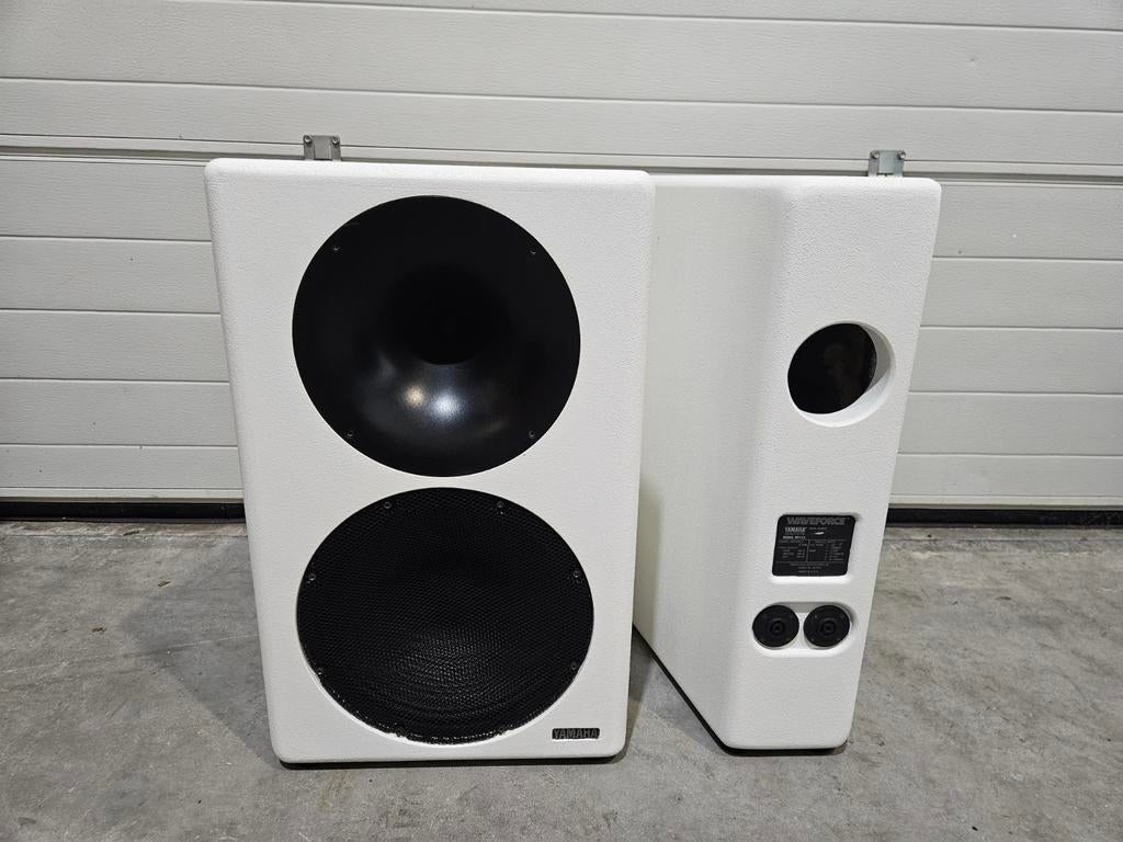 Yamaha waveforce WF112 speakers, Audio, Tv en Foto, Luidsprekers, Zo goed als nieuw, Front, Rear of Stereo speakers, 120 watt of meer