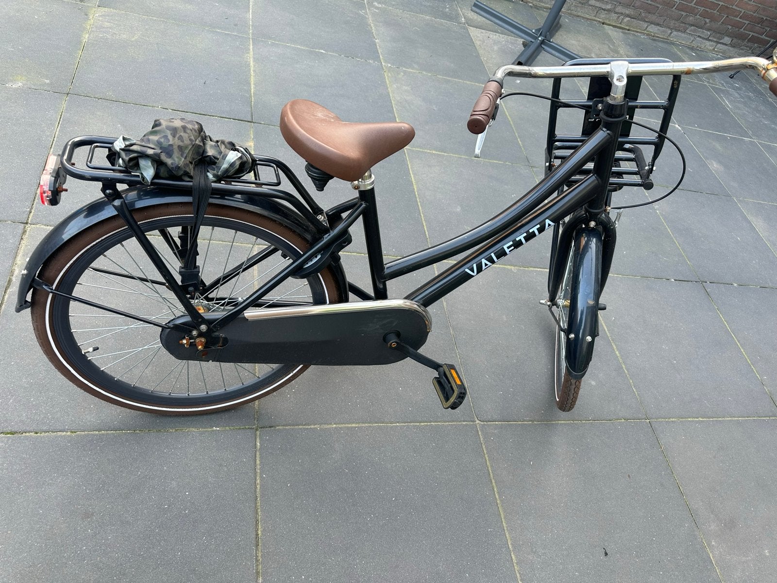 Valetta Damesfiets met voordrager en lage instap, Fietsen en Brommers, Fietsen | Dames | Damesfietsen, Terugtraprem, 50 tot 53 cm