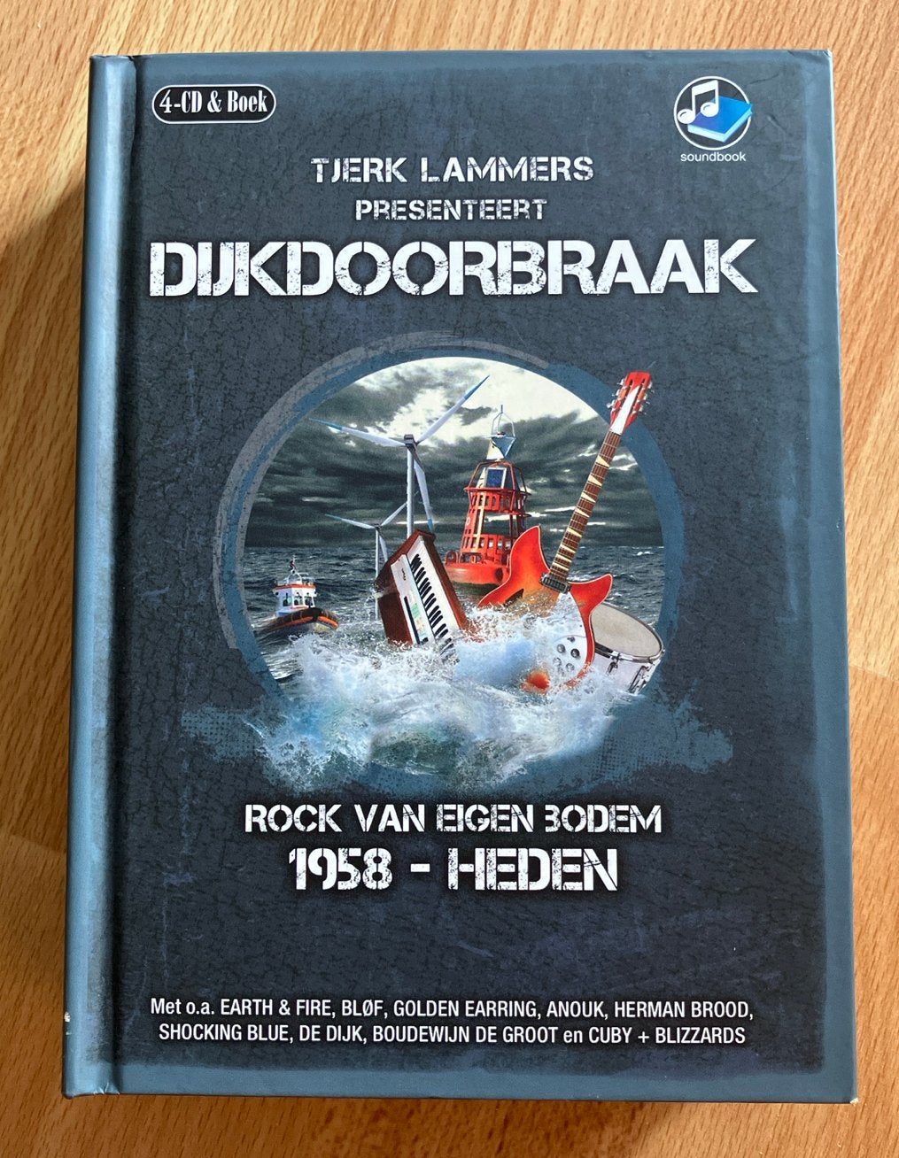 Dijkdoorbraak: Rock van Eigen Bodem 1958 - Heden (4-CD & Boe, Boxset, Ophalen of Verzenden, Zo goed als nieuw, Inclusief boekje