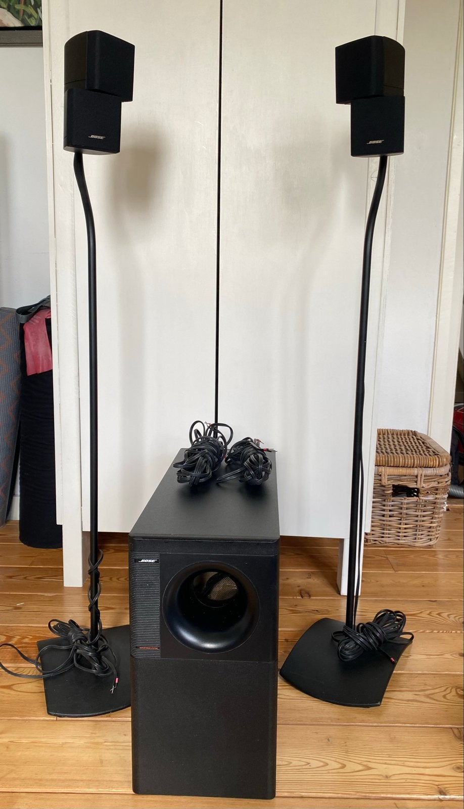 Bose Acoustimass 5 Series III Direct/Reflecting speakerset, Audio, Tv en Foto, Ophalen, Gebruikt, Speakerset, Bose