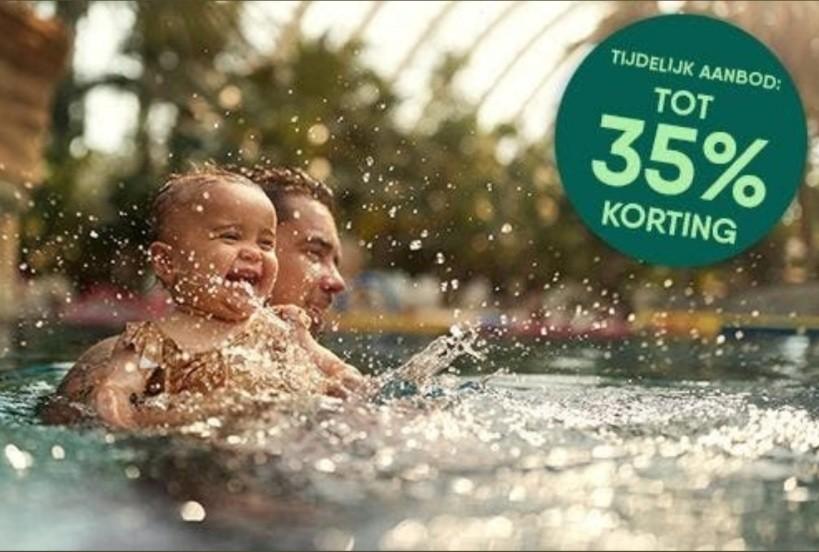 CENTERPARCS KORTING, Drie personen of meer, Kortingsbon, Bungalowpark