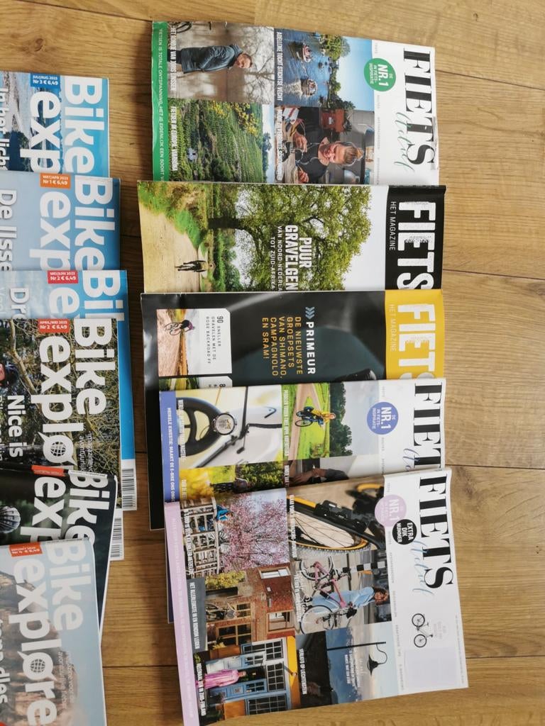 5x fiets actief 6x bike explorer, Boeken, Tijdschriften en Kranten, Ophalen, Zo goed als nieuw