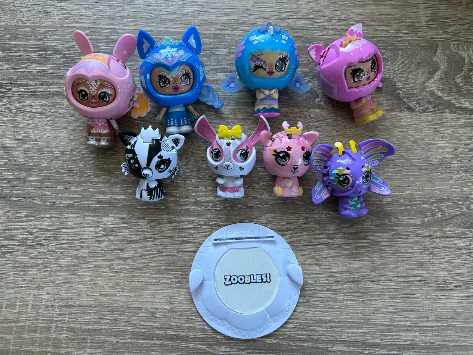 Zoobles! Collectie: 8 Figuren met Speelset, Kinderen en Baby's, Ophalen of Verzenden, Gebruikt, Jongen of Meisje