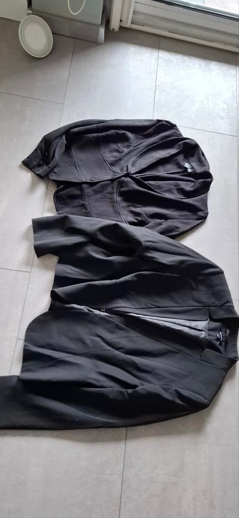 Set van 2 jasjes king louie en Comma maat M 38 zwart, Kleding | Dames, Jassen | Zomer, Ophalen of Verzenden, Gedragen, Maat 38/40 (M)