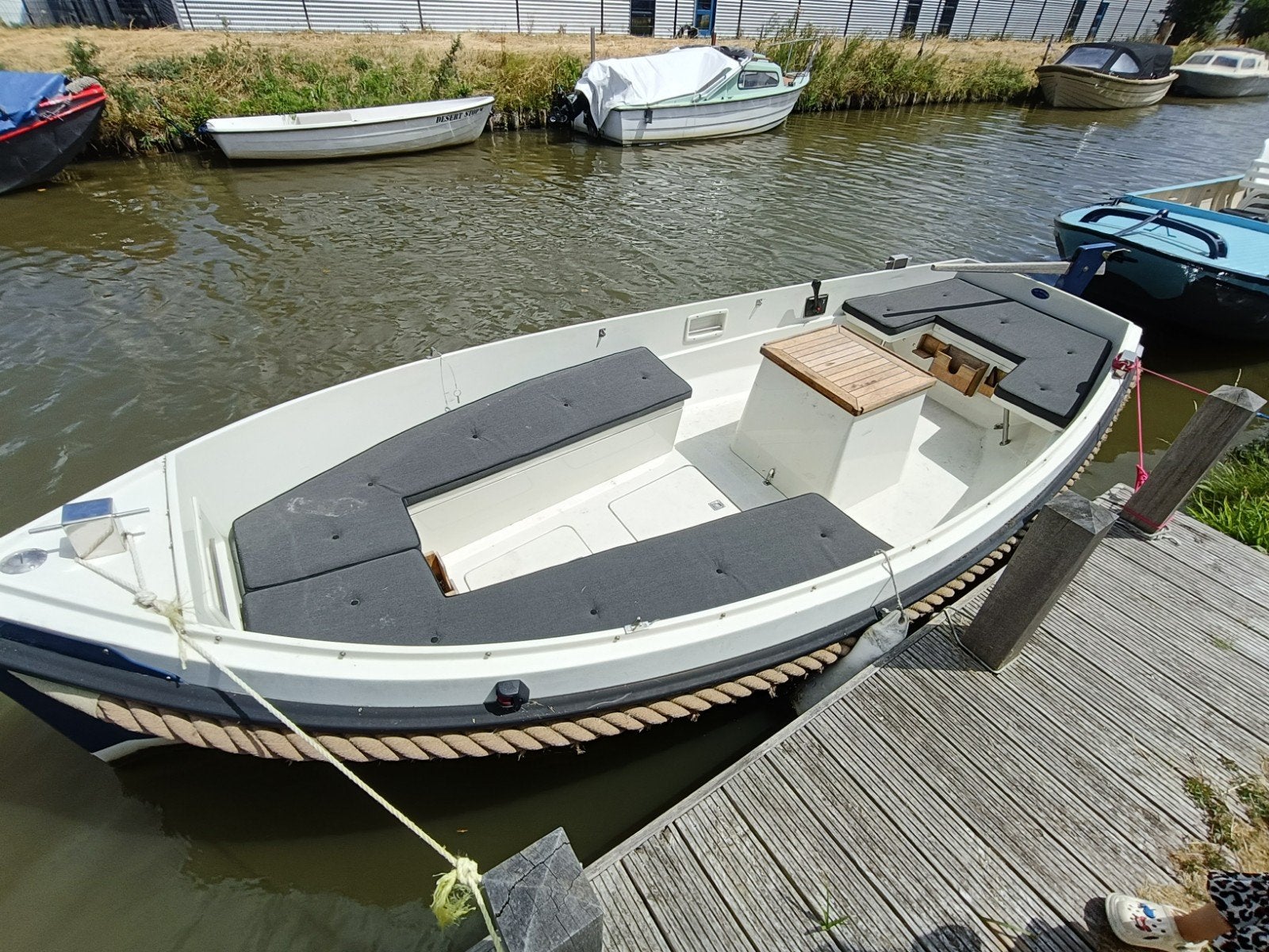 WeCo 470 Sloep - Nieuw zeil en kussens, goed onderhouden, Watersport en Boten, Ophalen of Verzenden
