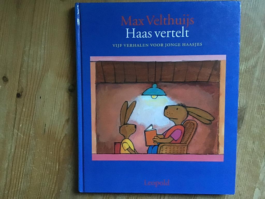 Max Velthuijs - Haas vertelt., Ophalen of Verzenden, Zo goed als nieuw