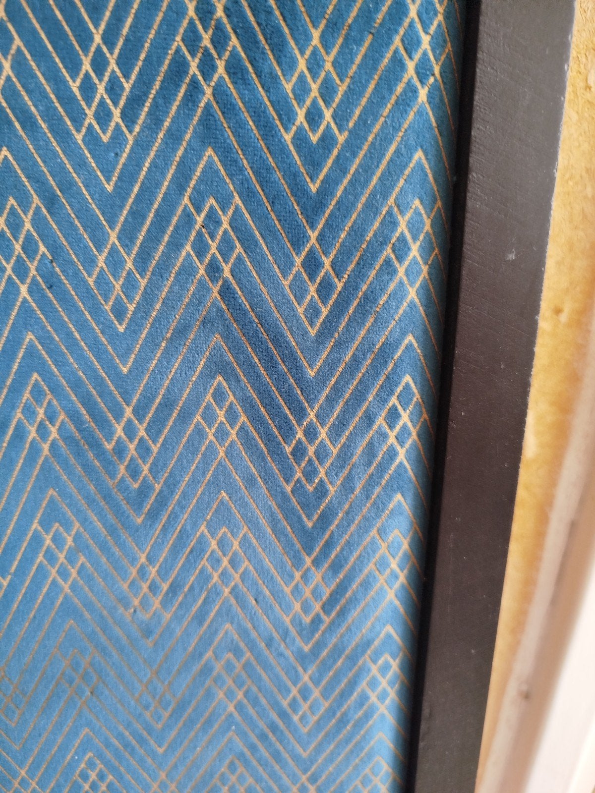 Gezocht: blauw/goud prikbord, Ophalen, Gebruikt, Prikbord