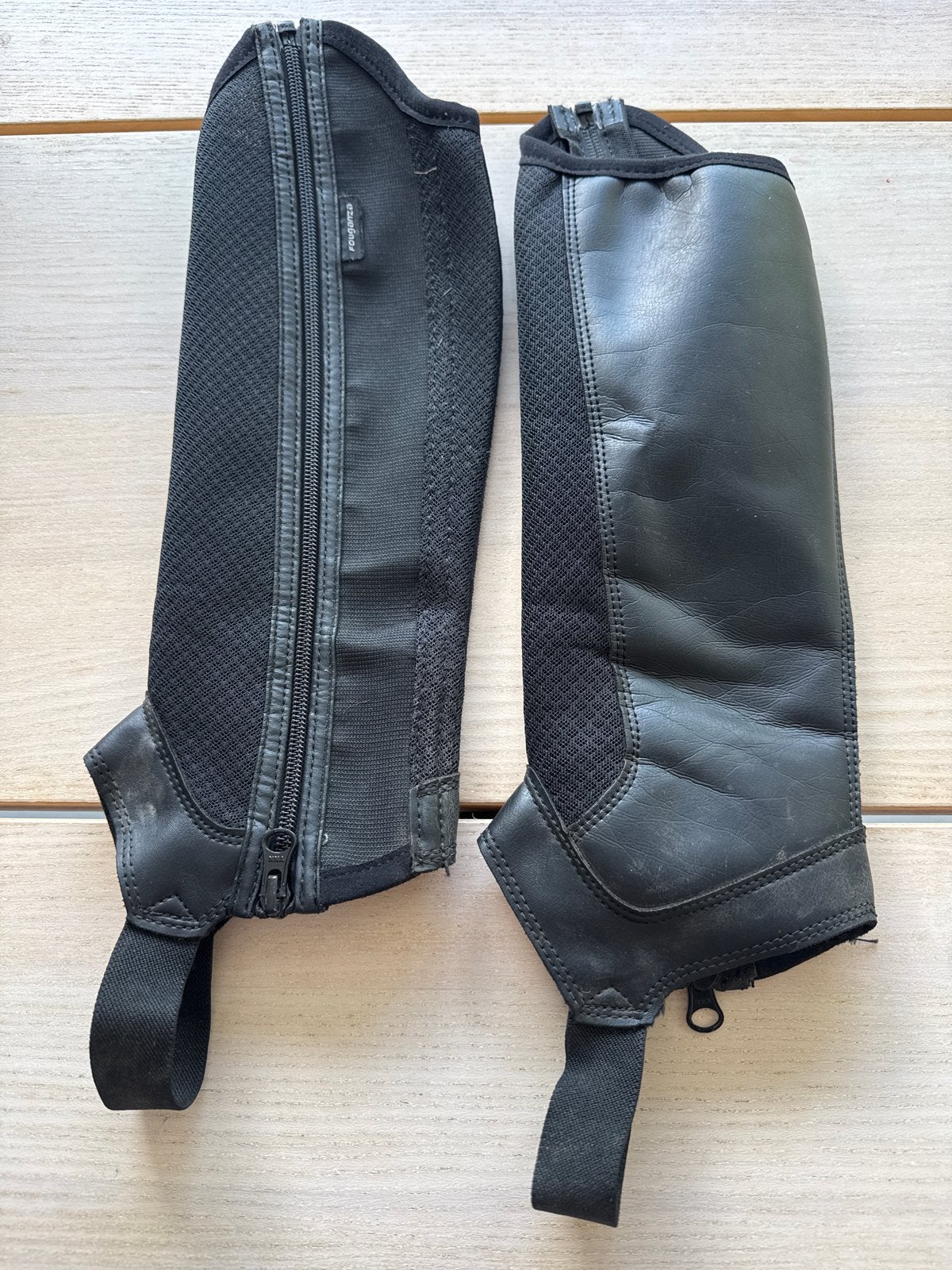 Paardrijden: chaps mt 10 yr., Ophalen