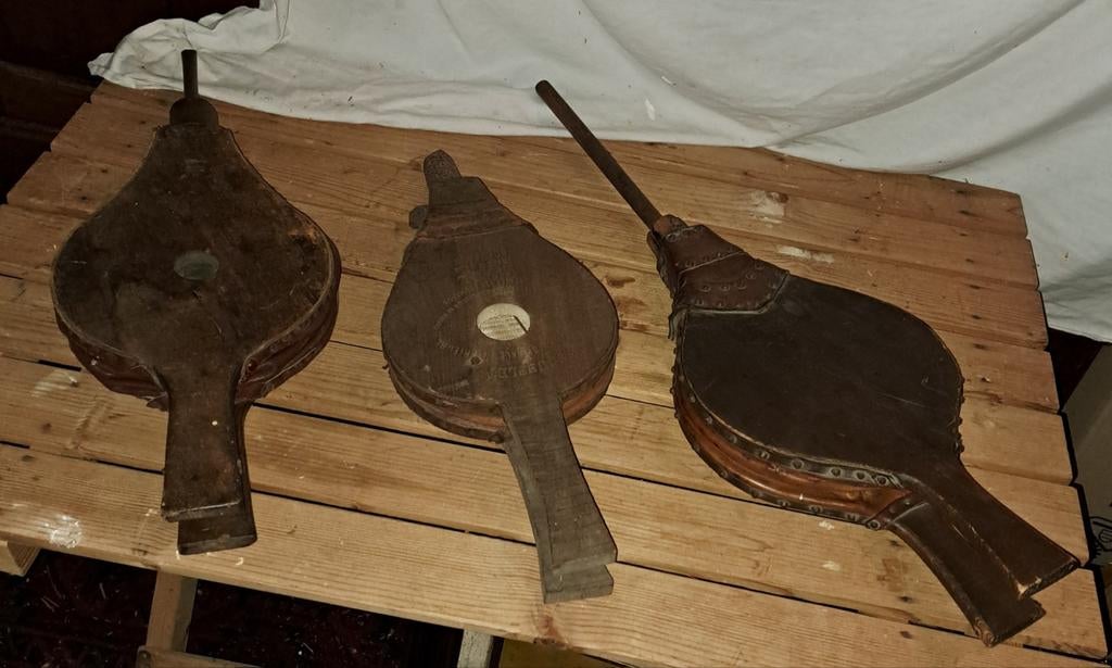 Blaasbalg oude Blaasbalgjes decoratie, Antiek en Kunst, Verzenden