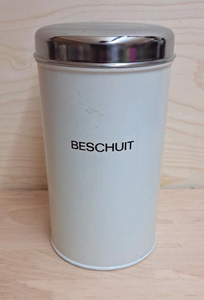 Brabantia - beschuitblik, Verzamelen, Blikken, Ophalen of Verzenden, Gebruikt, Beschuit, Overige merken