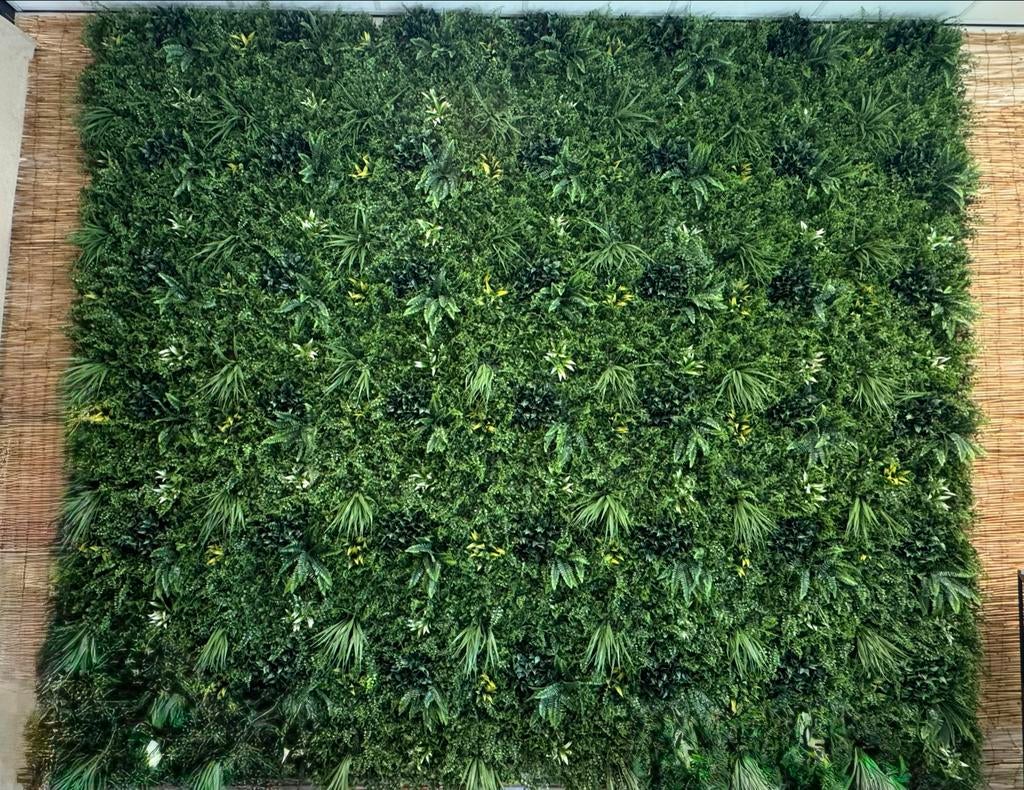 kunstplantenwand voor binnen en buiten, Ophalen, Binnen, Groen, Kunstplant