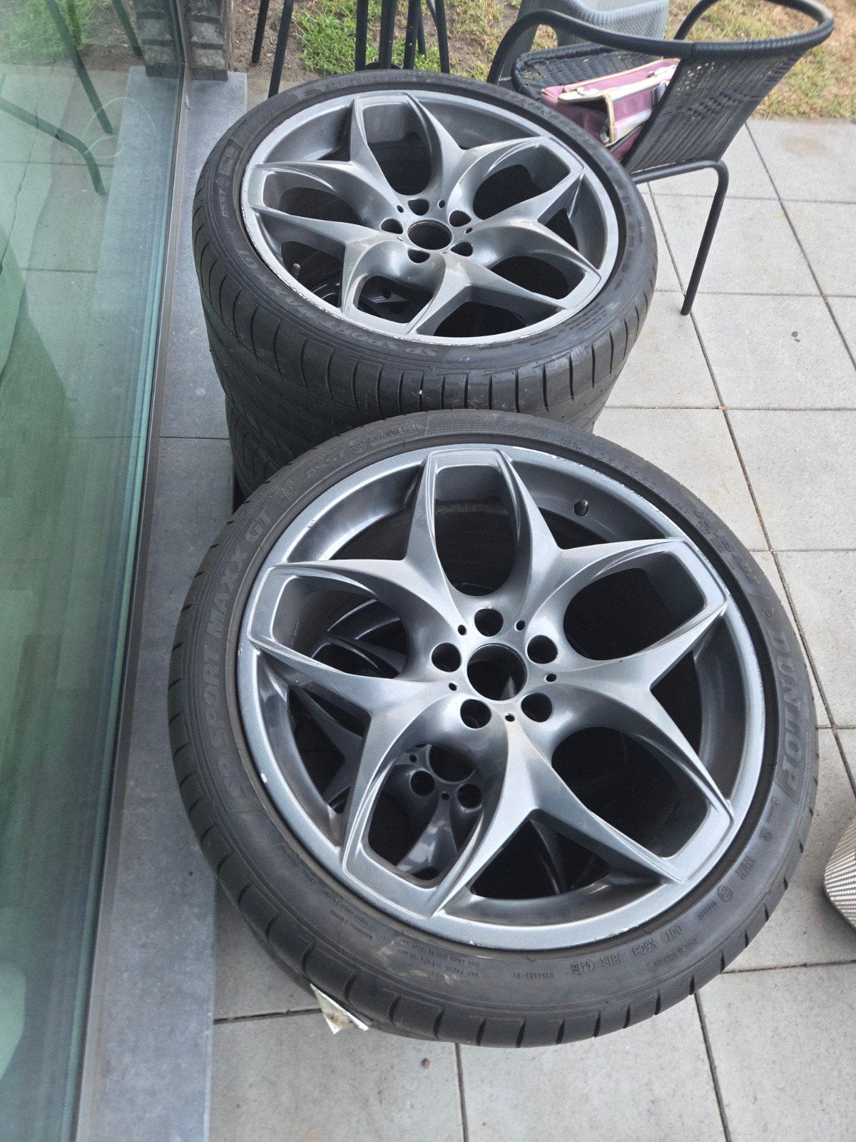 velgen 21inch bmw x5 x6 breedset origineel style 215, Auto-onderdelen, Banden en Velgen, Ophalen, 215 mm, Velg(en), 21 inch