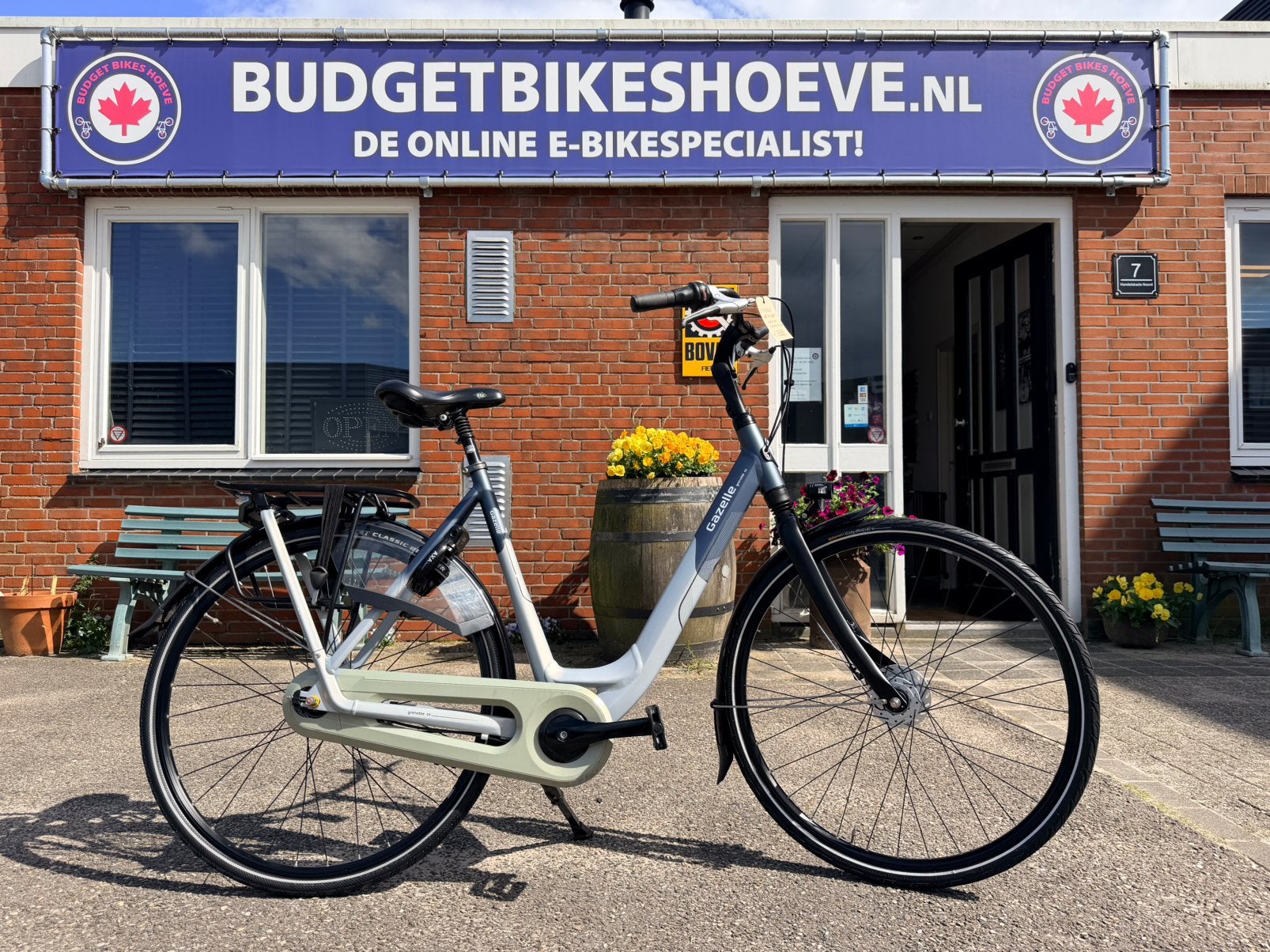 Trendy Gazelle Grenoble C8 Frame 57 cm nieuwstaat, Gazelle, Versnellingen, Zo goed als nieuw, Gazelle.nl