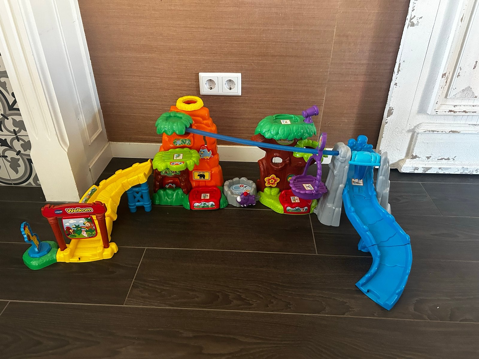 Grote VTech Zoef Zoef Dieren Speelset met veel extra's, Ophalen of Verzenden, Gebruikt, Jongen of Meisje