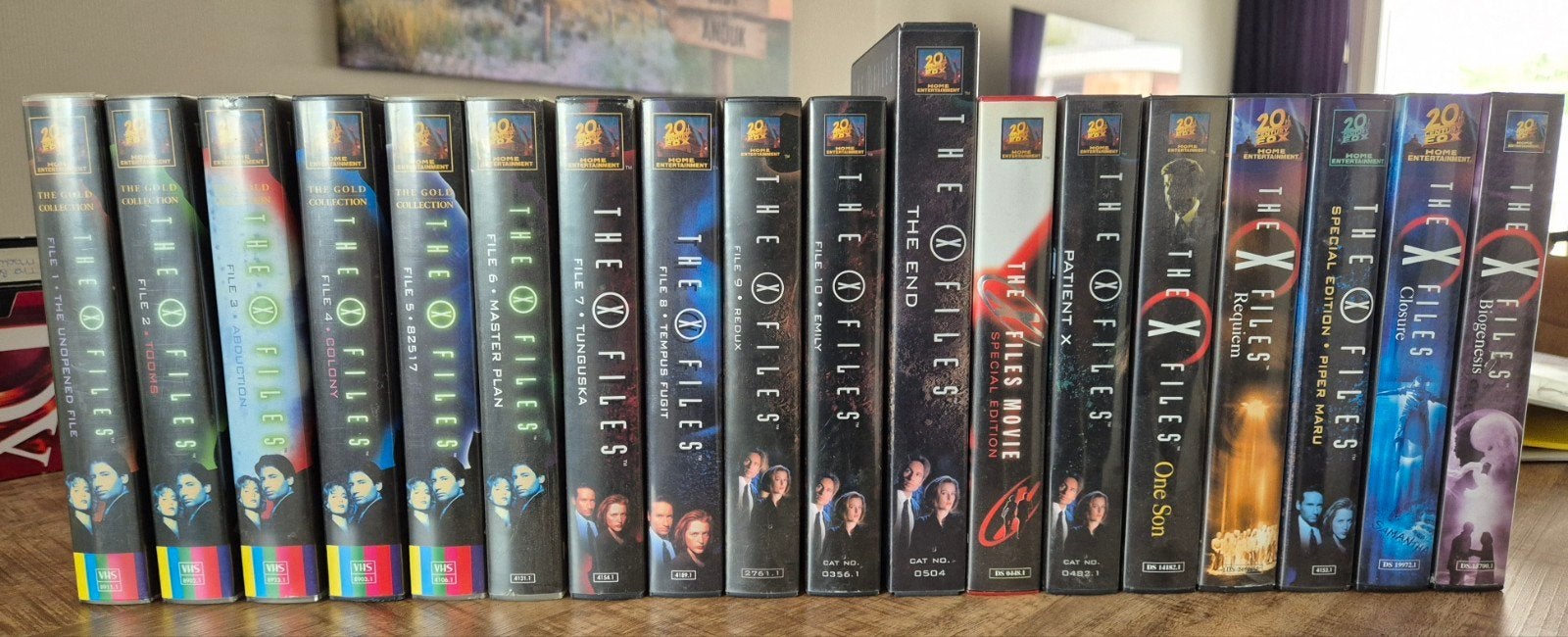 The X-Files VHS Collectie - Complete Serie & Films, Cd's en Dvd's, Dvd's | Tv en Series, Speciale editie, Nederlands, Science Fiction en Fantasy