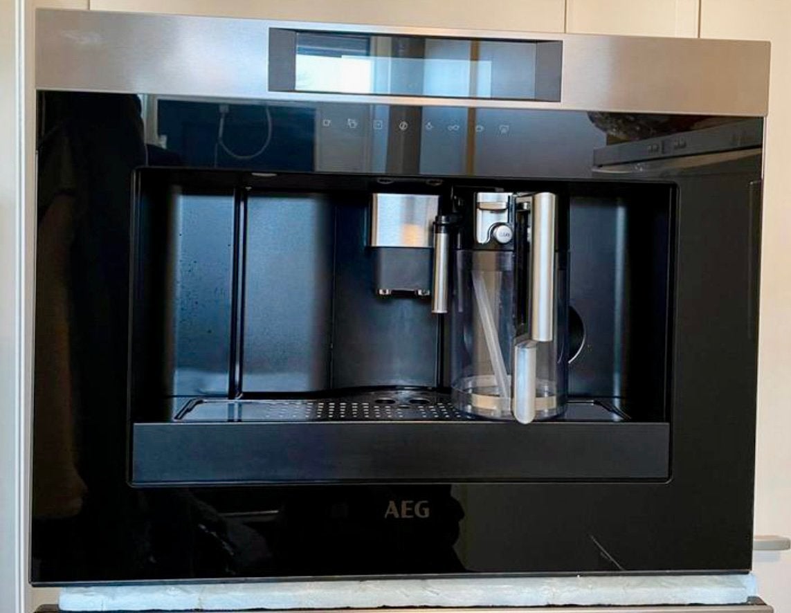 ZGAN!! luxe AEG inbouw Koffiemachine KKK884500M, Witgoed en Apparatuur, Koffiezetapparaten, 10 kopjes of meer, Koffiemachine, Ophalen of Verzenden