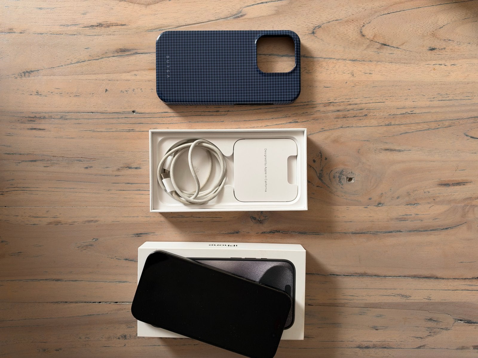 Te koop: nette iPhone 15 Pro Zwart 128GB