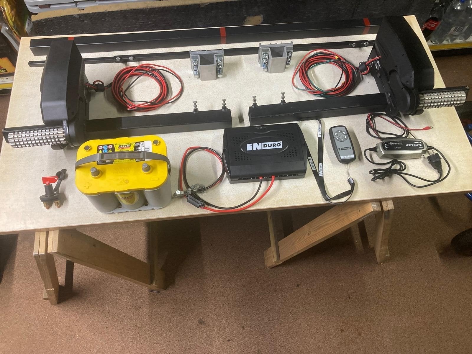 Enduro EM303+ Caravan mover, Ophalen, Gebruikt