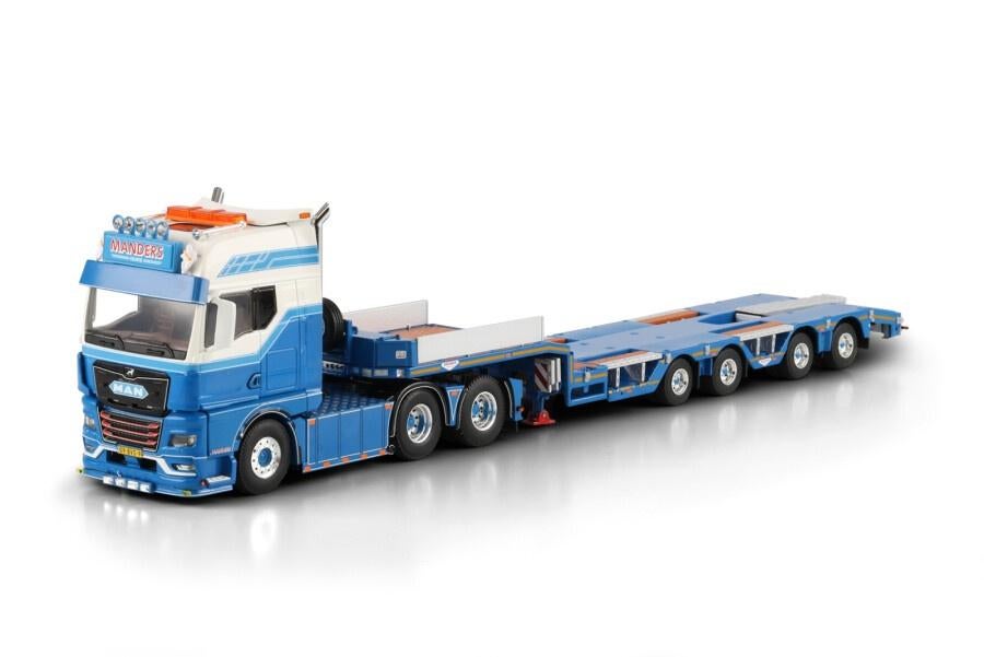 WSI  Man  TGX  6 x 2  van  Manders  uit  Deurne., Hobby en Vrije tijd, Ophalen of Verzenden, Nieuw, Bus of Vrachtwagen, Wsi