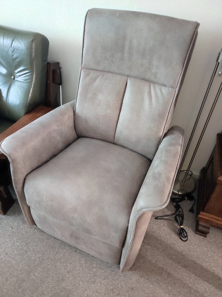Z.g.a.n. Relax Sta-op fauteuil Torino, Huis en Inrichting, Fauteuils, Ophalen, Zo goed als nieuw, 75 tot 100 cm, 50 tot 75 cm
