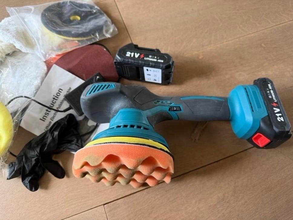 Wax en polish machine regelbaar, Verzenden
