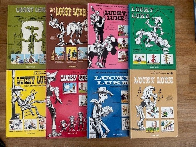 Lucky Luke Integraal, HC, 1980-1984, Boeken, Stripboeken, Meerdere stripboeken, Ophalen of Verzenden, Gelezen