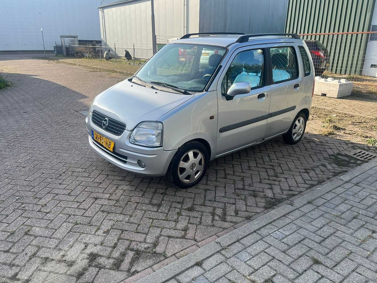 Opel Agila 1.2-16V Elegance, 21-FX-HB, Auto's, Bedrijf, Euro 4, MPV, Agila