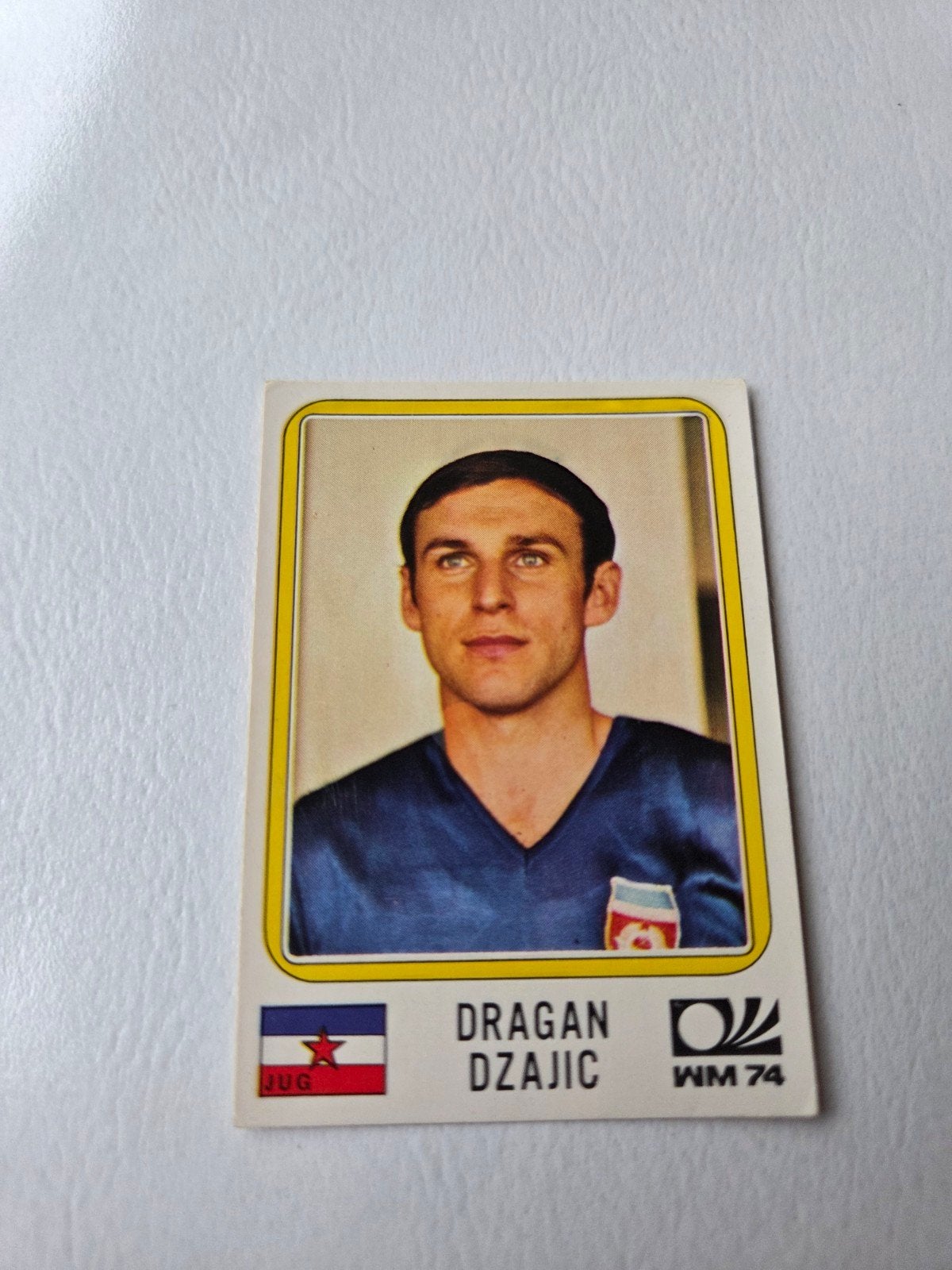 Panini WK 74, Hobby en Vrije tijd, Stickers en Plaatjes, Ophalen of Verzenden, Zo goed als nieuw, Sticker