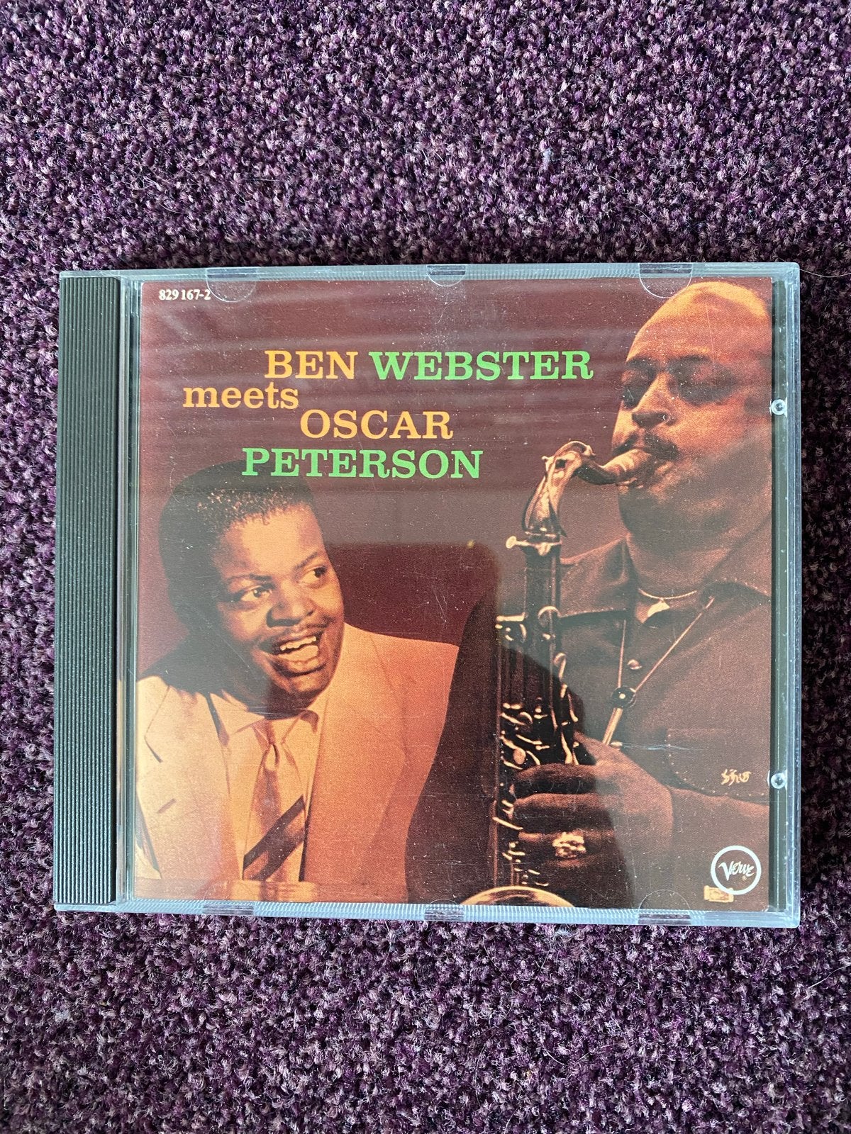 Ben Webster Meets Oscar Peterson CD - Jazz Klassieker, Ophalen, Gebruikt, Jazz, Inclusief doosje