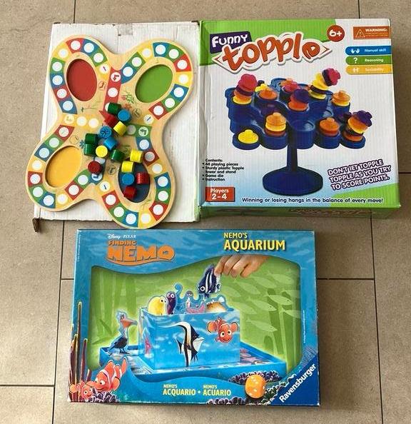 Diverse kinderspellen 0,50 voor 3, Ophalen, Gebruikt, Jongen of Meisje
